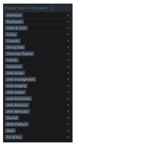 Illustration for article titled The First Day of Steam Tags Is Both Funny and Sad